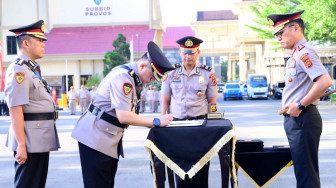 Sertijab PJU Polda Jambi, Kapolresta Jambi Resmi Berganti